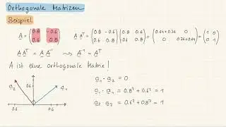 M1 22.10 Orthogonale Matrizen