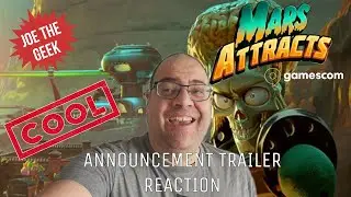 MARS ATTRACTS (2025) | GAMESCOM EXCLUSIVE | OFFICIAL ANNOUNCEMENT TRAILER REACTION