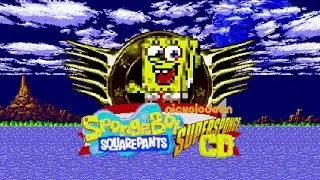 SpongeBob SquarePants SuperSponge CD (Sonic CD Mod) by JCC3 - Full Longplay with All Time Spatulas
