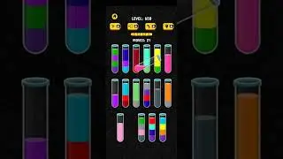 Map 650 Solution||Color Water Sort 3D!