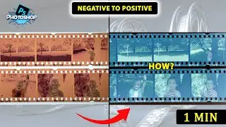 Convert Negative Image to Positive In Photoshop  #photoshoptutorial #photoshop2023 #videoediting