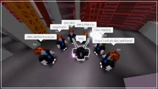 So i joined ROBLOX Parkour Public server.....