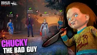 CHUCKY "THE GOOD GUY" DESTROYING THE SURVIVORS - Dead by Daylight Mobile #dbdmcc