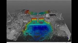 High Resolution 3D Scanning Sonar of Sluice Gate