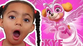 Paw Patrol Mighty Pups with Leah Save Adventure Bay!
