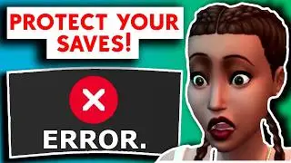 EASY GUIDE to Back Up Your Sims Saves!