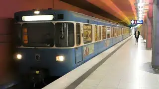 U-Bahn München: Typ A auf der U1 (südlicher Streckenabschnitt)