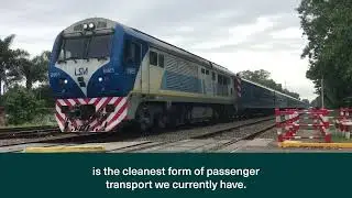 The future of rail must be SUSTAINABLE.