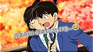 Ketika Shinichi dicium Ran...🤤😂✌🏻🔥💗