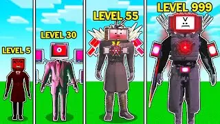 TITAN TV MAN.EXE BÜYÜYOR - ⚠️ Minecraft