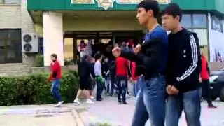 драка фанатов Актобе и Динамо