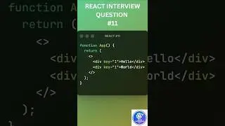 React interview question 