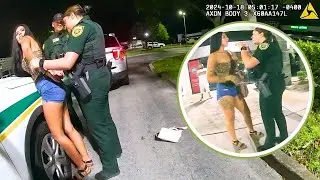 Police Give Obnoxious Woman the Attention She’s Been Looking For – Caught On BodyCam