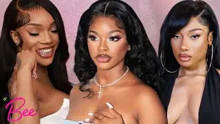 Megan Thee Stallion & Glorilla call JT out for ugly wig  ⁉️🤔💭