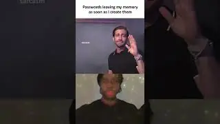 Passwords leaving my memory as soon as I create them