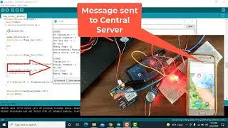 Detect Gas Leakage and Messages sent to Central Server Arduino Project | GSM | MQ2
