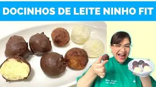 DOCINHOS DE LEITE NINHO FIT COM TRÊS INGREDIENTES
