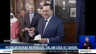 Mantan Presiden Mesir Husni Mubarak Tutup Usia