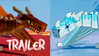 | ❄️Ice And Fire🔥「Mod Trailer」ᴴᴰ | Minecraft 1.10.2 1.11.2  1.12.2 1.15.2  1.16.5 〘Special 100 Subs〙