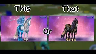 This or that! 🐴 [ Horse Riding Tales edition]