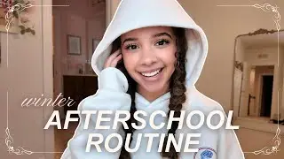REALISTIC WINTER AFTER SCHOOL ROUTINE *freshman year* ❄️ Busy Dancer, Student & Creator Life | ep 6