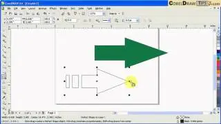 Creating arrows in CorelDRAW