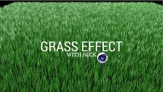 LETS LEARN CINEMA 4D R19 - GRASS