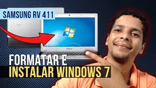 Como FORMATAR e INSTALAR Windows 7 no Notebook SAMSUNG RV411 usando PENDRIVE