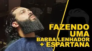 How to make a LUMBERJACK BEARD by pulling on a SPARTAN BEARD!