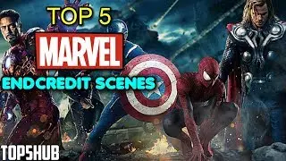 Top 5 Marvel End Credit Scenes