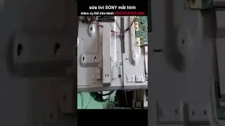 sửa tivi SONY mất hình #shorts