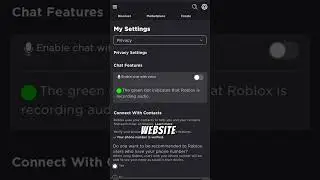 Tut On How To Enable Voice Chat For Free 2024 #robloxvoicechat #shorts