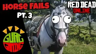 RDO: Horse Fails Pt. #3 | Red Dead Redemption 2 Horse Crashes and Mishaps