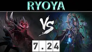 Ryoya [Shadow Fiend] vs [Invoker] ► NA Ranked ► Dota 2 7.24