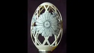 Брайан Бейти Brian Baity – резьба по скорлупе и тыкве Eggshell Carving