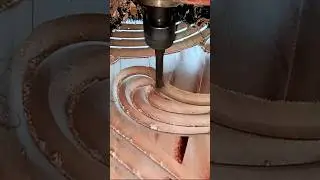 CNC Robot Creates #wood #cncwood #shorts
