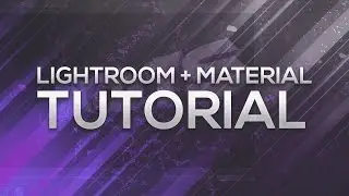 How to create LIGHTROOM and MATERIALS in Cinema 4D!