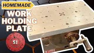 Making a Work Holding Plate for a Dividing Head   DIY Homemade Tool for Metal Working