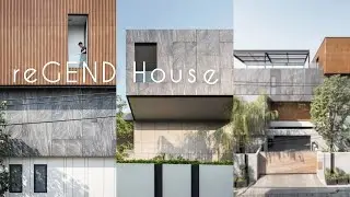 Konsep Arsitektur Desain Rumah reGEND, EKAR Arsitek Thailand