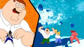 MUGEN Goku (me) and Vegeta vs Homer and Peter