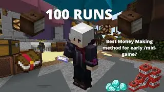 100 FLOOR 2 RUNS!!! Is it the best money making method?(Minecraft Hypixel Skyblock)