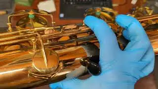 Vintage Saxophone Original Setups: Late Selmer Mark VI Baritone