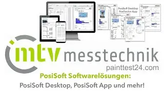 Wir stellen vor: DeFelsko PosiSoft Software für PosiTector + PosiTest: PC, MacOS, Android & iOS-App