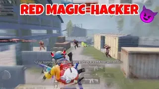 RED MAGIC=HACKER😈🤤⚡| Red magic 5s Pubg mobile | 4 Finger + Full gyro! #73