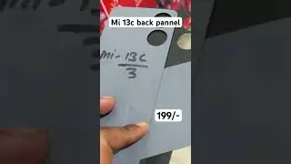 Mi 13c back pannel #mi #mi13c #viral