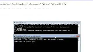 Solved! -Python not working in command prompt? Python not found