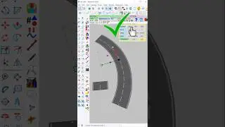 How to Use Fredo6 Tools in SketchUp for Texturing Curved Roads 