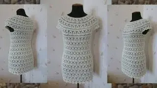 Платье крючком 