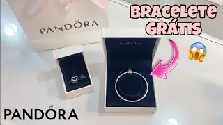 COMO GANHAR UM BRACELETE GRÁTIS DA PANDORA + COMPRINHAS