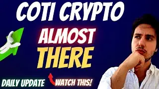 COTI PRICE PREDICTION 2021! | BREAK IT, TO MAKE IT | COTI Technical Analysis! COTI Coin! COTI Crypto